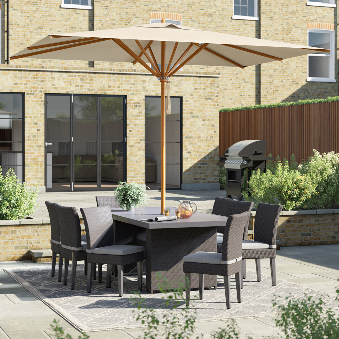 Yadira 300cm X 200cm Rectangular Market Parasol