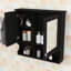 Pharmacie avec miroir, portes et tablette réglable-1583989233