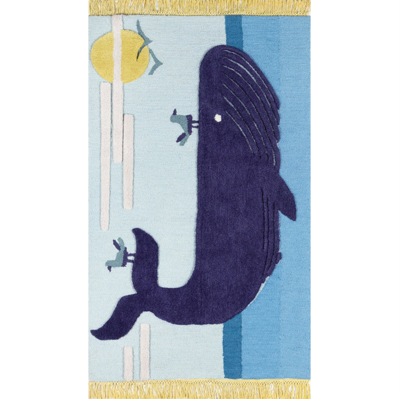 Rectangle Handmade Wool Rug, Rectangle 3' x 5'