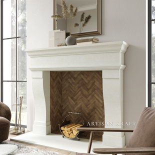 Nova French Cast Stone Fireplace Surround