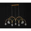 Lustre suspendu en laiton taillé à facettes en cristal clair-88907034-88907035-131530571