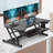 Adjustable Metal Base Standing Desk