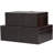 Brownsburg 2 Piece Handmade Faux Leather Decorative Box Set-765239753-764850802