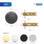 XFORT Bello Passage Knob Set Satin Chrome, Door Knob for Internal Wooden Doors, Complete Set with Tubular Latch-117546741