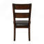 Ensemble de salle à manger 7 pièces Cherry Finish Classic-1820744776