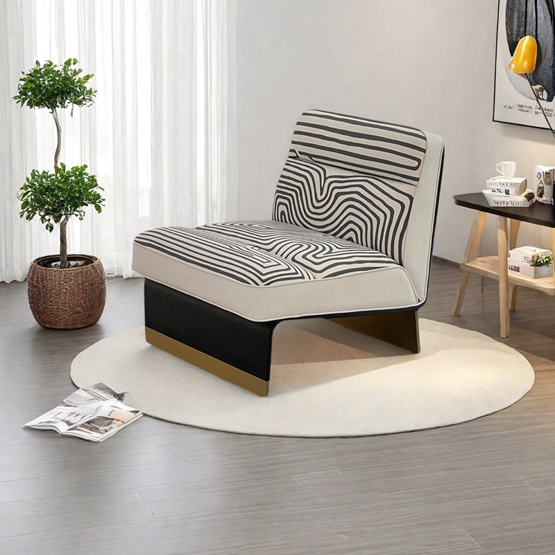 Fauteuil de loisir léger et luxueux