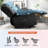 Power Lift Recliner Chair Electric Leather Heated Massage Chair with USB Port and Cupholder-1693500523