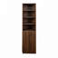 Vitrine, étagère à 4 niveaux, 3 tiroirs latéraux-1261525734
