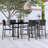Rectangular 35.1" Long Dining Set with Cushions-194238082-200258487