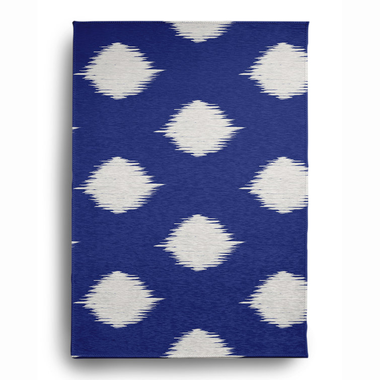 Vachel Chenille Polka Dots Indoor Rug