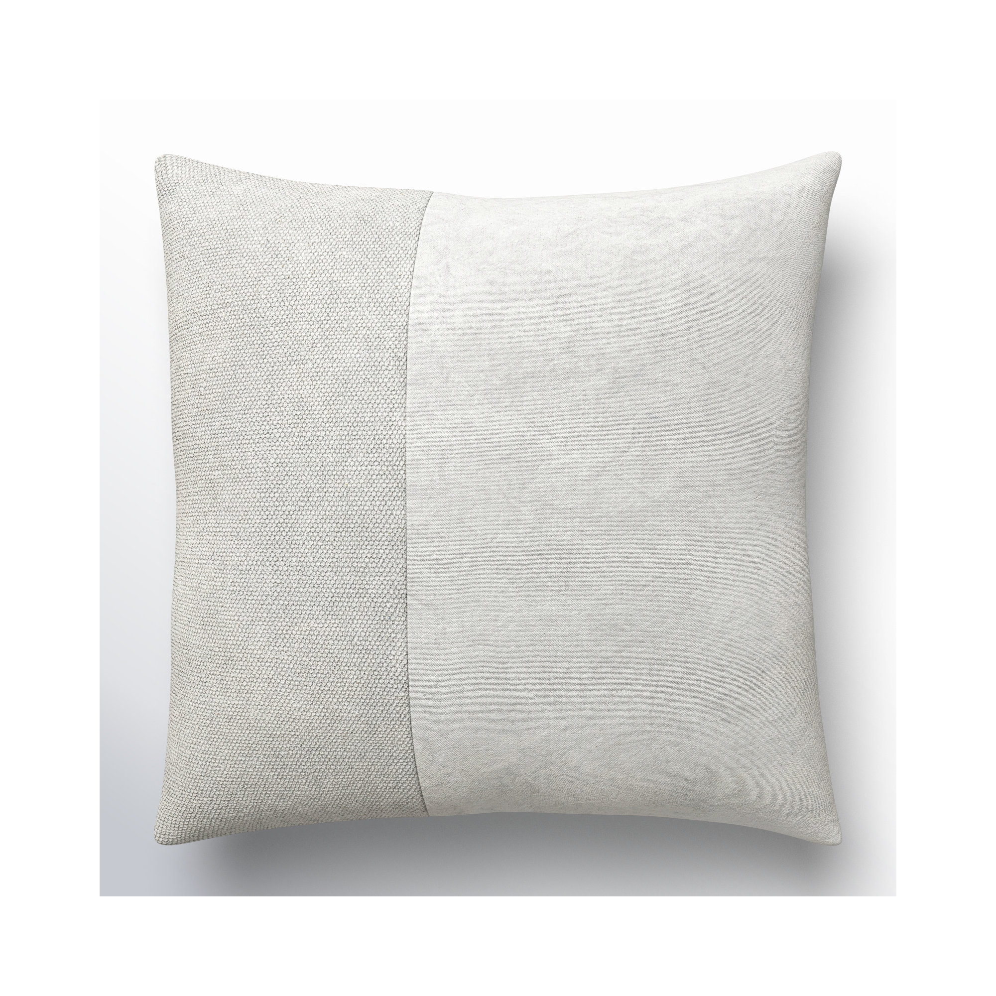 Janesa Cotton Throw Pillow, Down, 20" x 20"