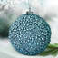 Ensemble de 6 petites boules décoratives 4 po