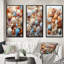 «Beach Photo Seashell Collage I», 3 pièces sur toile-22824385-22824384