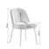 Phillipe Modern Fabric Upholstered Dining Chair with Spring