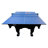 RACK Virgo 1/2" Thick Table Tennis Conversion Top Billiard/Pool Table (Blue)