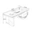 Bureaux rectangulaires en bois manufacturé noyer-1240421954-1240422014