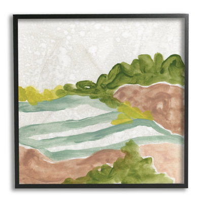 Green Bush Meadow Landscape