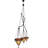 Larkfield 3 - Light Capri Unique/Statement Pendant
