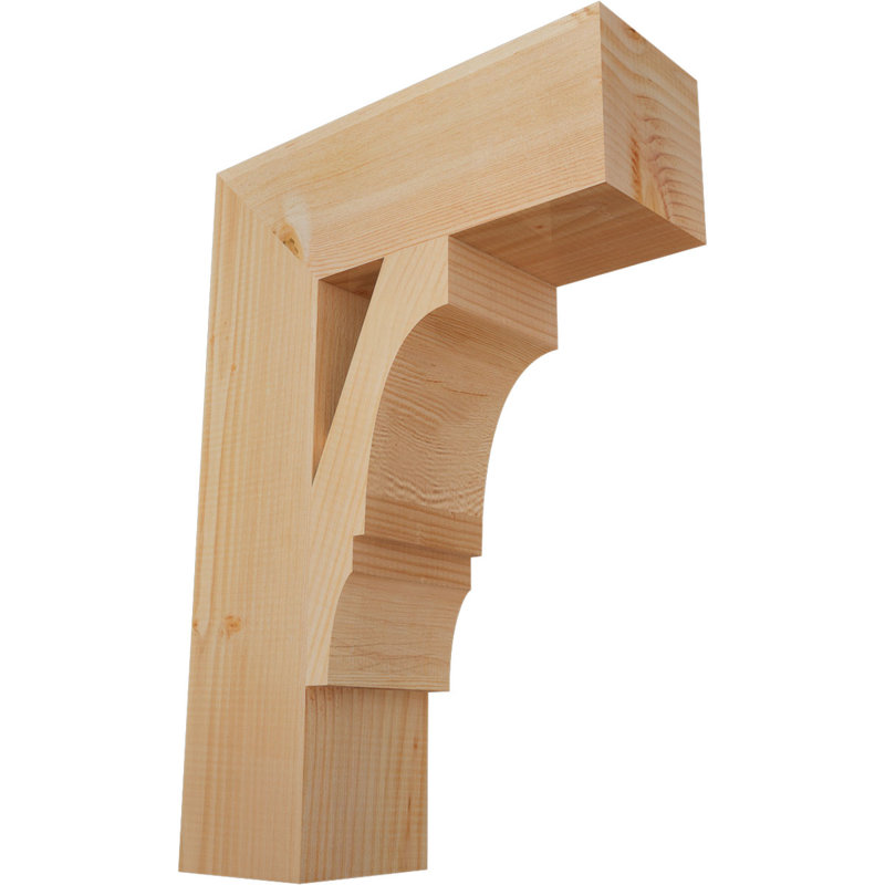 Support de bloc Balboa, Sapin de Douglas lisse, L 5 1/2 po x P 18 po x H 26 po