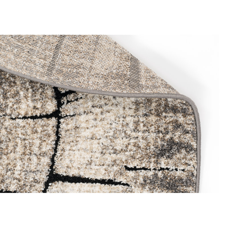 Assaria Abstract Area Rug, Rectangle 200 x 290cm