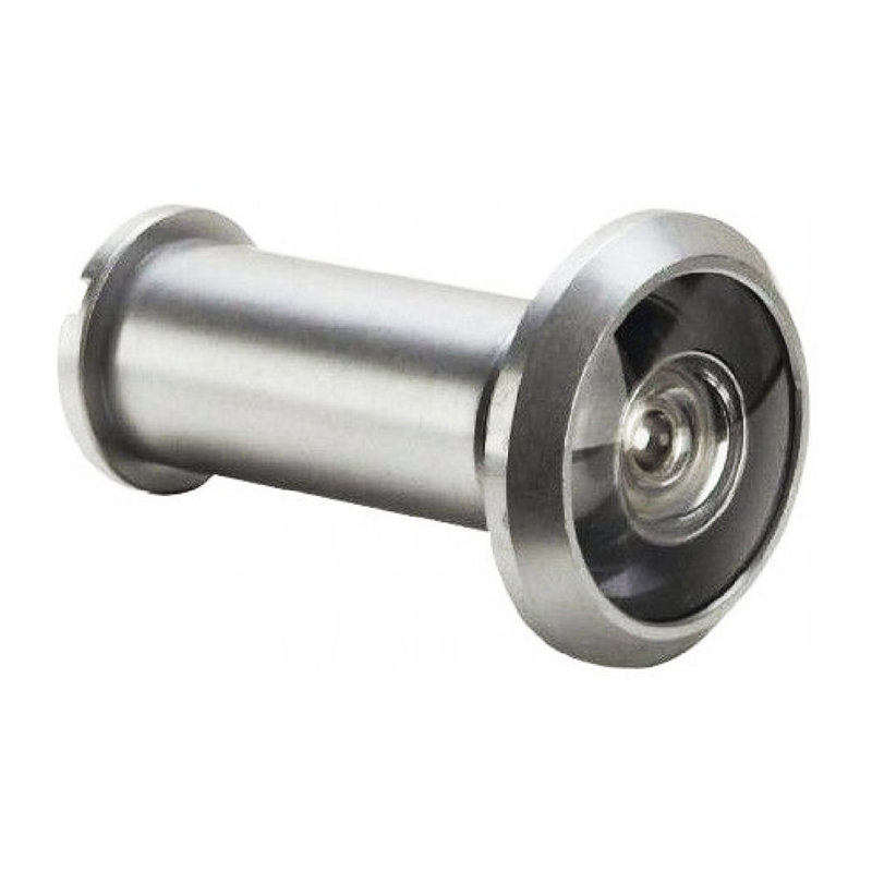 Satin Nickel Adjustable Door Viewer Peephole 2-Pack