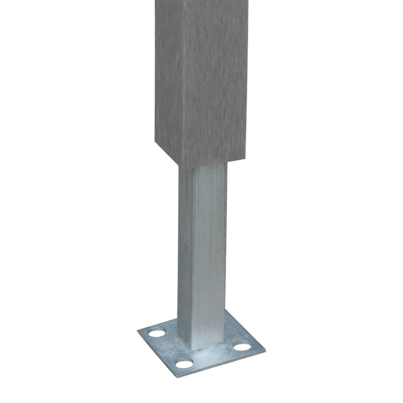 184.99 cm H x 221.3 cm W, Grey