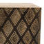 Eawood Solid Wood Accent Stool