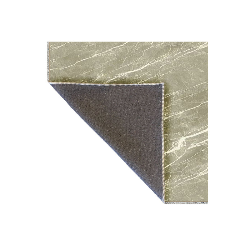 Tapis gris lavable Greige, Tapis de couloir 2 pi 6 po x 6 pi 7 po inclus