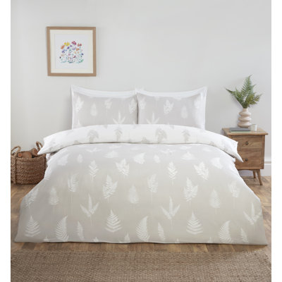 Mcclellan Microfiber Floral Duvet Cover with Pillowcases Included
