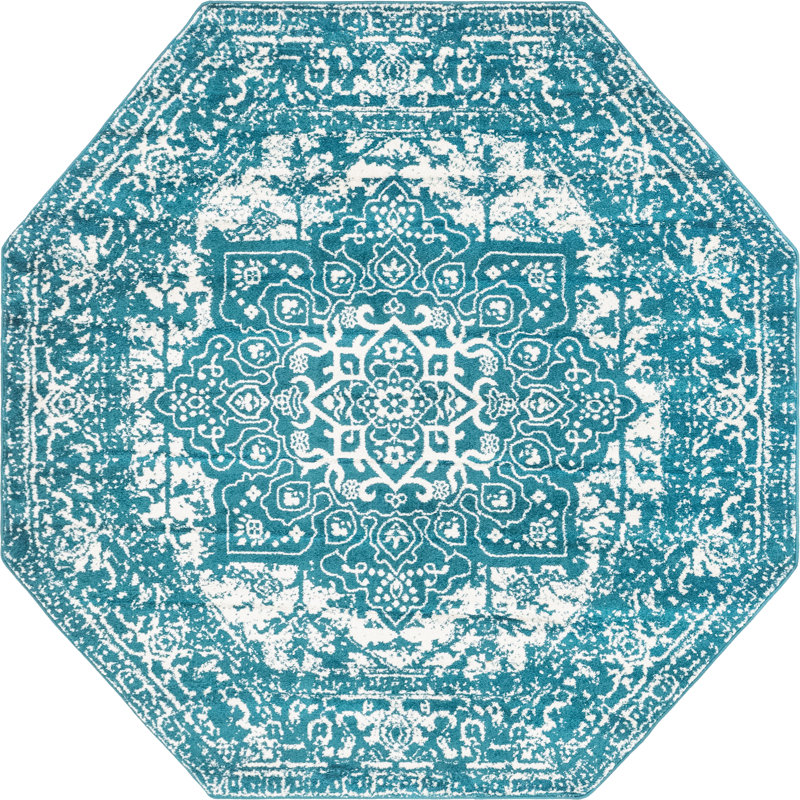 Oriental Area Rug, Octagon 239cm