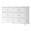 Commode en bois massif à 6 tiroirs l 52 po-2083727363