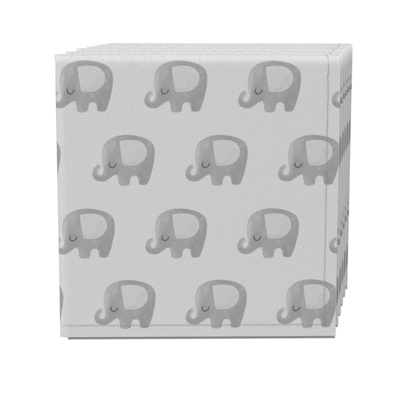 Cotton Twill Animals/Nature Square Napkin