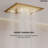  Thermostatic LED Mood Lighting Shower System, 16" Ceiling Mount Rainfall Shower Faucet with Brass Valve-82331431