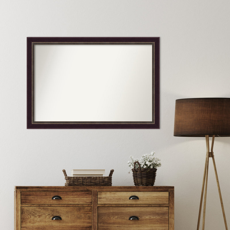 Roree Solid Wood Frame Mirror, 29.25" x 42.25"
