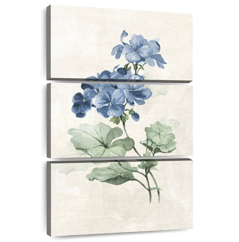 Harnek Farmhouse Periwinkle I, 57" H x 36" W