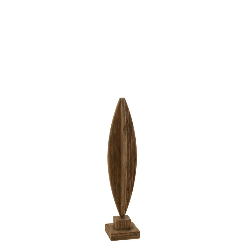 Leda Finial Decorative Object, Brown
