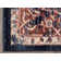Tapis bleu marine / rouge Slaboden