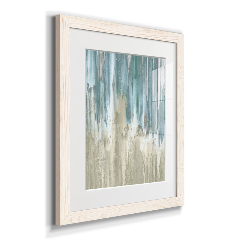 Neutre ciel - reproduction d'art, H 20 po x l 17 po x P 1 po, Papier encadré blanc, Blanc