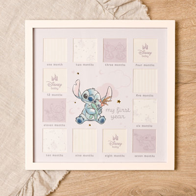 Stitch Baby First Year Frame