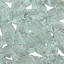 3 Metal Wall Decor With Blue Textured Feather Design - 20", 17.25", 14.25" , Indoor Display Disc Art In Colour , Decoration