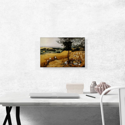 " The Harvesters 1565 " by Pieter Bruegel The Elder Painting Print