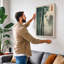 Bamboo in Mist Japandi - Wrapped Canvas-618683399-618683398