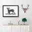 Goat Illustration - Picture Frame Drawing Print-55608132-55608135