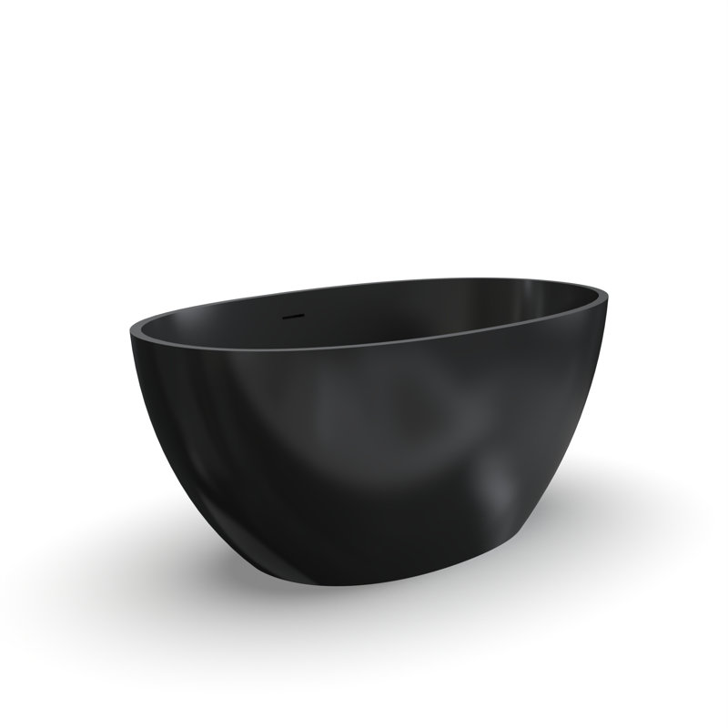Freestanding Bathtub Solid Surface Modern Design For Versatile Use