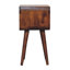 Varonique 30cm W Solid Wood Bedside Table-28820071