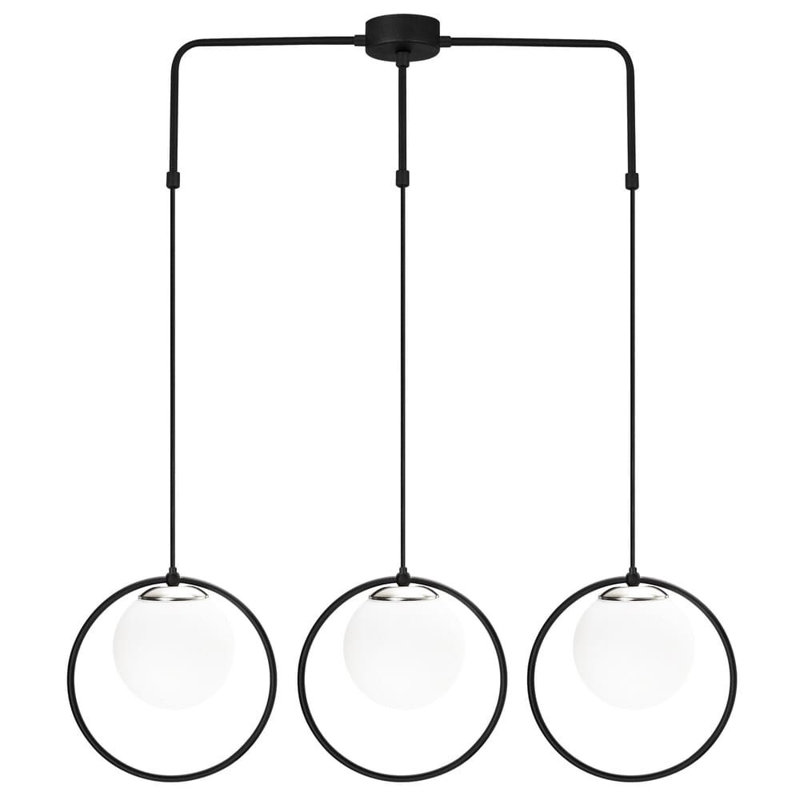 Tassone 3 - Light Black Kitchen Island Pendant
