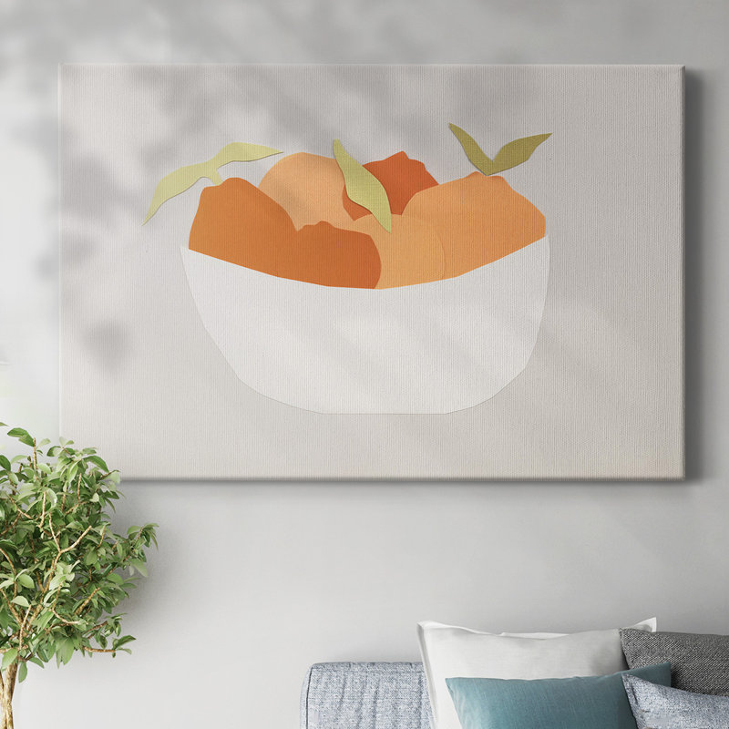Toile tendue Sumo Citrus II-Gallery, H 12 po x l 18 po