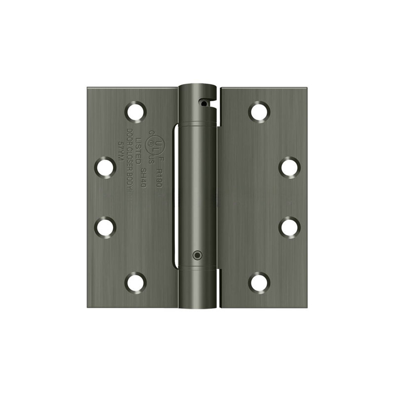 Steel Hinge, Antique Nickel