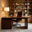Ensemble de 2 lampes de table modernes avec ports USB, conception sculpturale en résine dorée sur base en marbre, interrupteur à double chaîne et ampoules pour la table de chevet du salon