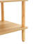 Table basse moderne à 2 niveaux pour mobilier de salon (table basse incluse, sans chaises)
